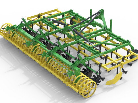 Penggarap Pertanian Kerner Stratos S 450 Model 3D