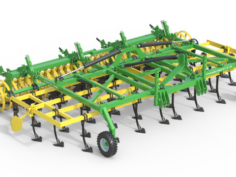 Penggarap Pertanian Kerner Stratos S 450 Model 3D