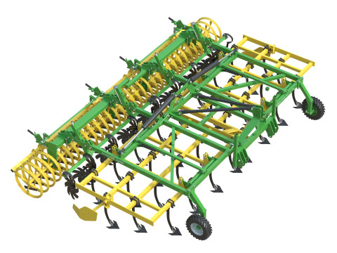 Penggarap Pertanian Kerner Stratos S 450 Model 3D