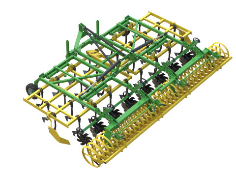Penggarap Pertanian Kerner Stratos S 450 Model 3D