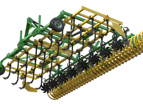 Penggarap Pertanian Kerner Stratos S 450 Model 3D