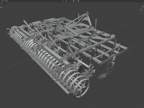 Penggarap Pertanian Kerner Stratos S 450 Model 3D