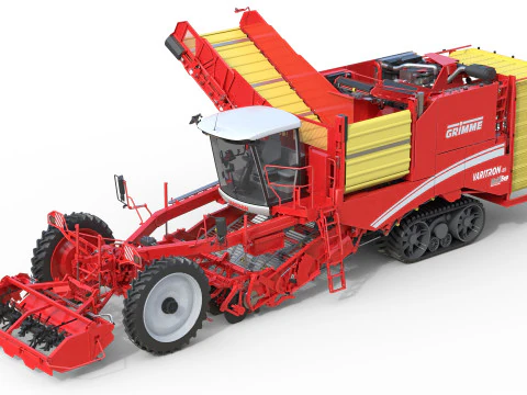 Farming vehicle colletion v3 3D Model