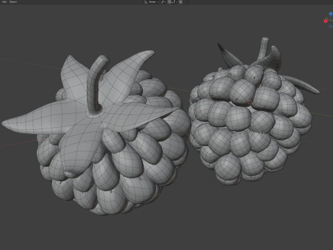 B&ouml;ğ&uuml;rtlen Meyvesi 3D Model