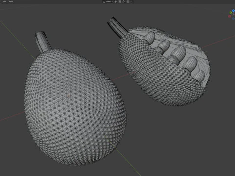 Jackfruit Modello 3D