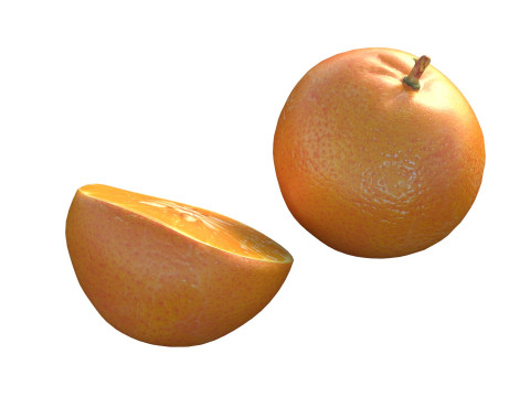 Mandarine Modèle 3D