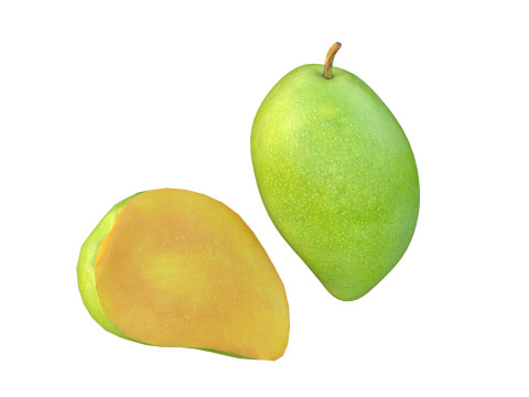 Манго Фрукт 4 3D Модель