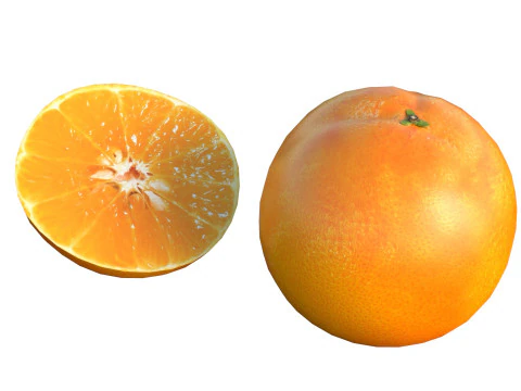 Frutta arancione Modello 3D