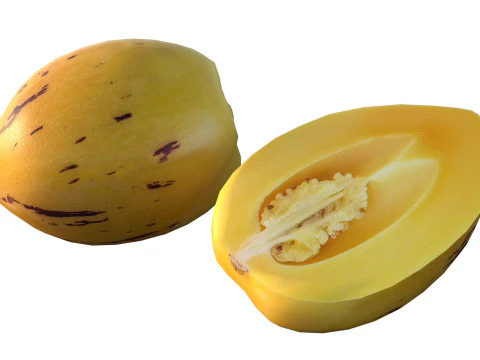 Pepino Fruit 3D Model