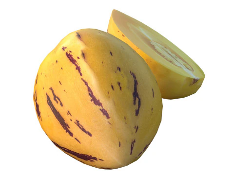 Pepino Fruit 3D Model