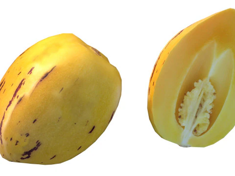 Pepino Fruit 3D Model