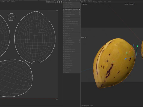 Pepino Fruit 3D Model
