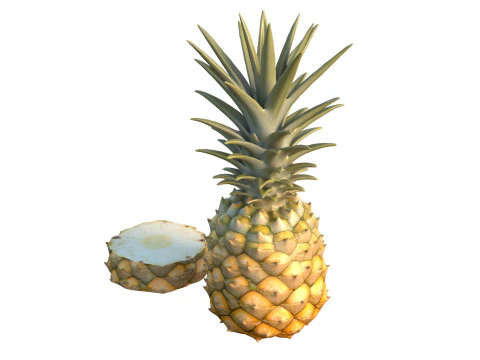 Frutta Di Ananas Modello 3D