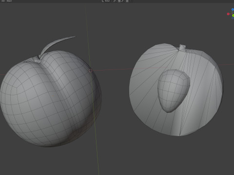Pruimenfruit 3D Model