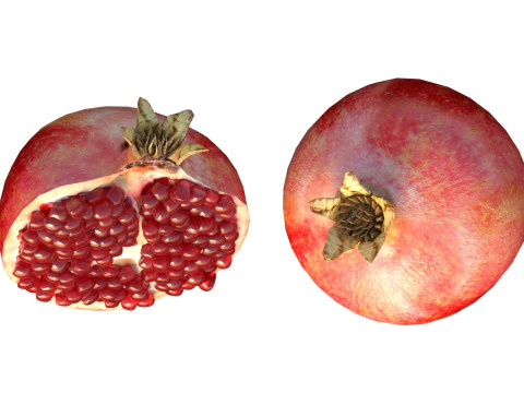 Frutto Del Melograno Modello 3D