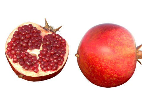 Frutto Del Melograno Modello 3D