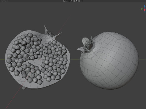 Fruits De Grenade Modèle 3D