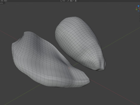 仙人掌果 3D 模型