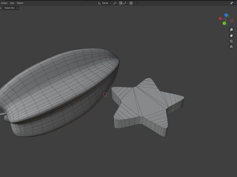 Owoc Gwiezdny Model 3D