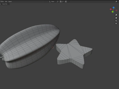 Yıldız meyvesi meyvesi 3D Model