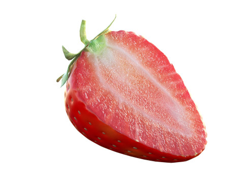 Erdbeerfrucht 3D Modell