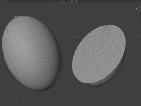수박 과일 3D 모델