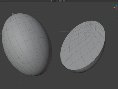 Watermelon Fruit 3D Model