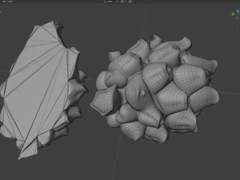 Gelbe Drachenfrucht 3D Modell