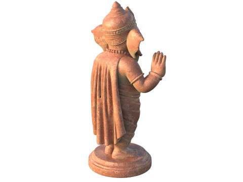 ガネーシャ卿の粘土像 3Dモデル