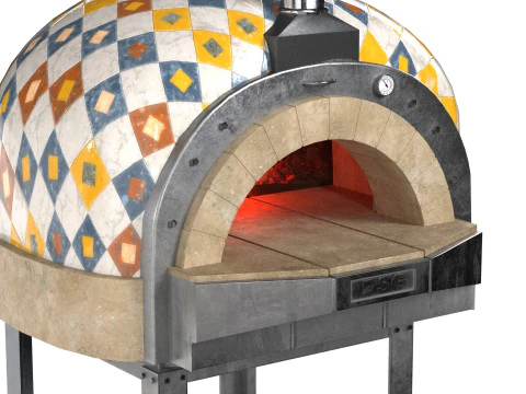 ピザ窯 3Dモデル