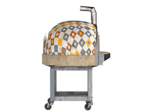 ピザ窯 3Dモデル