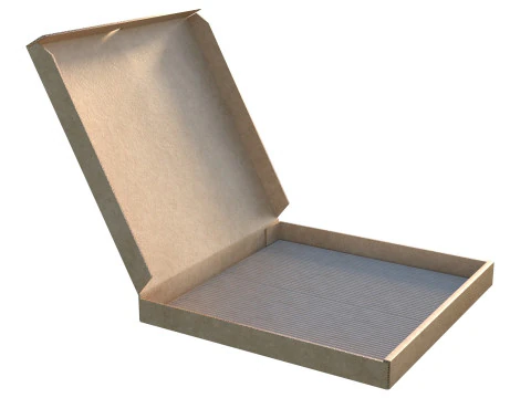 Caixa de pizza 1 Modelo 3D