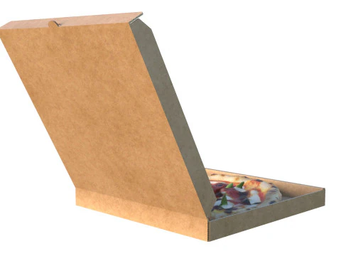 Pizza box 2 3D Model