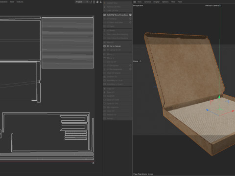 Caixa de pizza 2 Modelo 3D