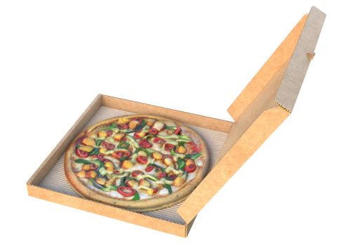 Pizza box 4 3D Model