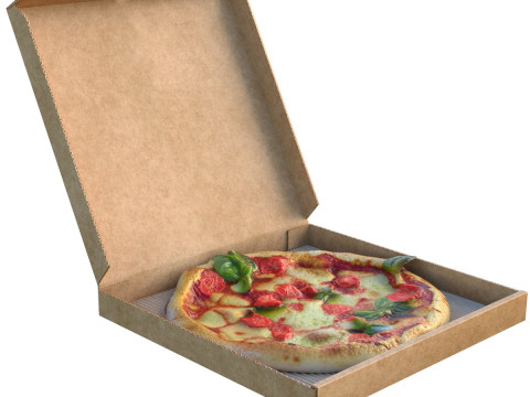 Scatola per pizza 5 Modello 3D