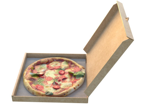 Caja de pizza 5 Modelo 3D
