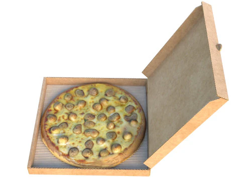 Pizza box 6 3D Model