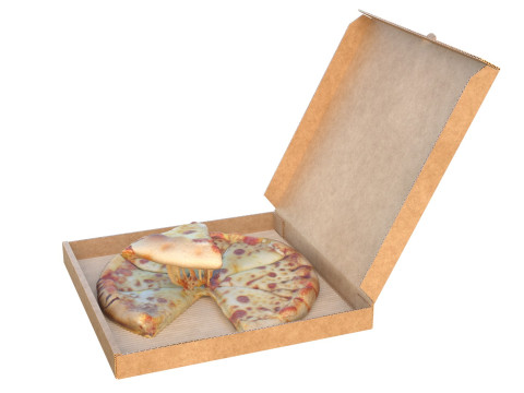 Caja de pizza 8 Modelo 3D