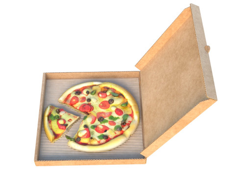 Boîte à pizza 9 Modèle 3D