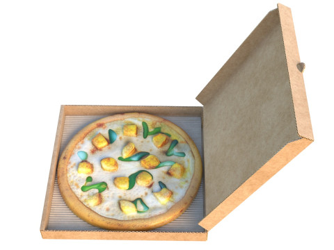 ピザボックス10 3Dモデル