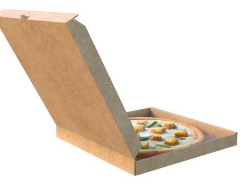 ピザボックス10 3Dモデル