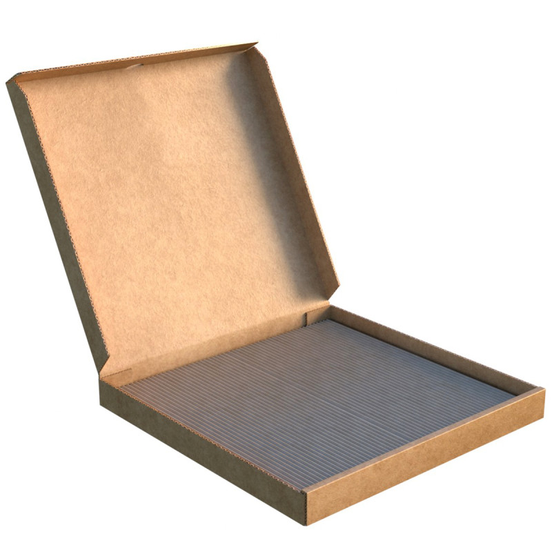 Pizzakarton leer 3D Modell .c4d .max .obj .3ds .fbx .stl .blend 