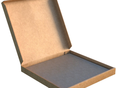 Scatola per pizza vuota Modello 3D
