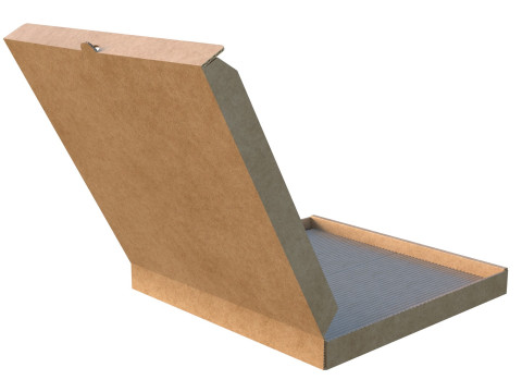 Pizzakarton leer 3D Modell