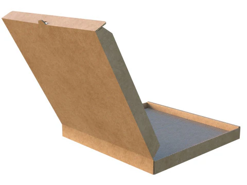 Pizza box Empty 3D Model