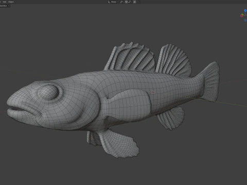 Gulf Darter 3D Model