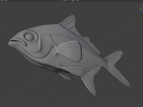 Pompano irlandese Modello 3D