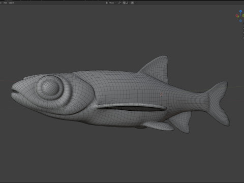 Méné couleur fer Modèle 3D