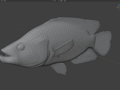 Giaguaro Guapote Modello 3D